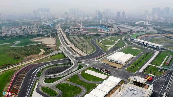 Đường đua F1 ở Hà Nội hiện tại thế nào?